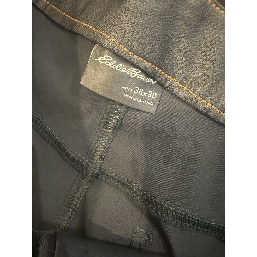 NWT Eddie Bauer Rainier Pants Storm Blue Gray UPF 50 Active Stretch Mens 36 x 30 - Picture 8 of 10